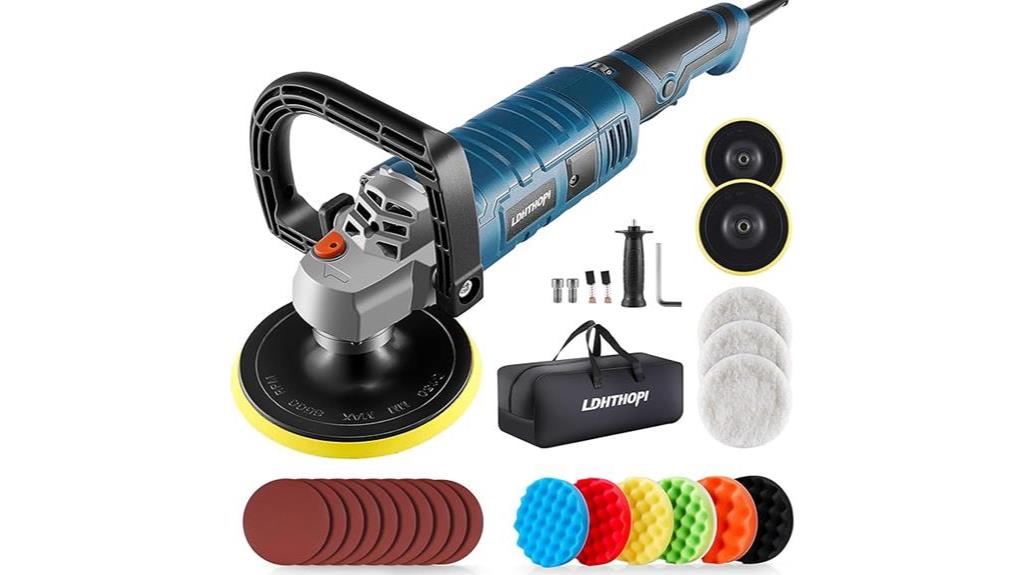 1600w rotary buffer waxer