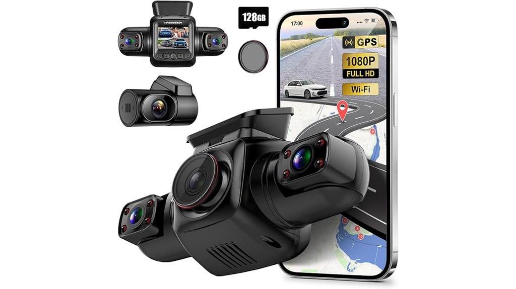 360 degree dash cam