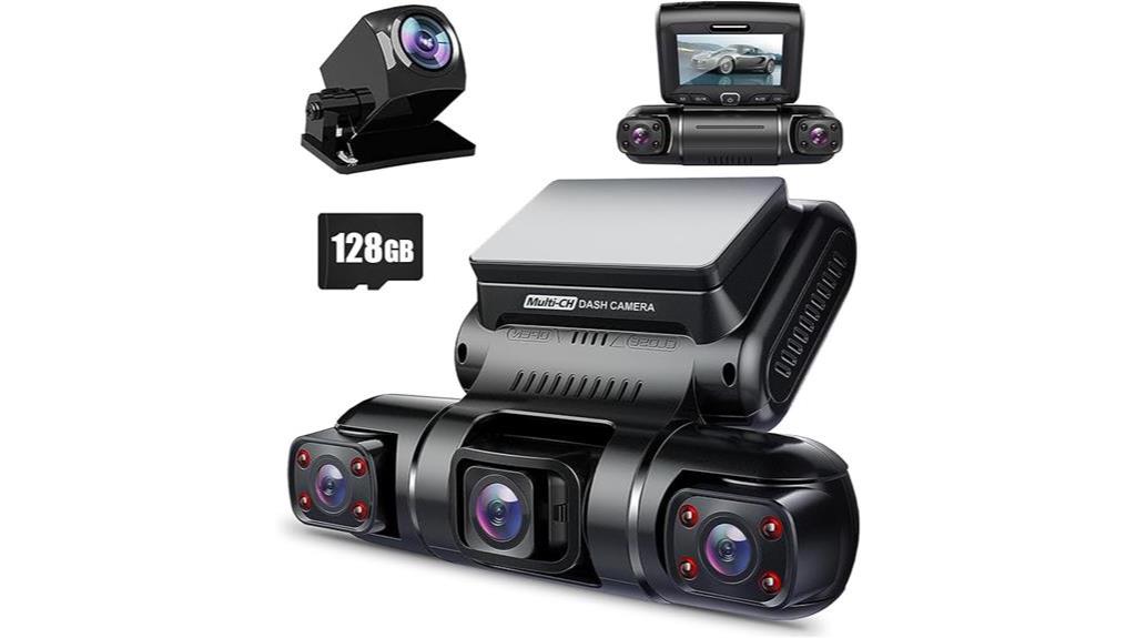 360 degree dash cam system