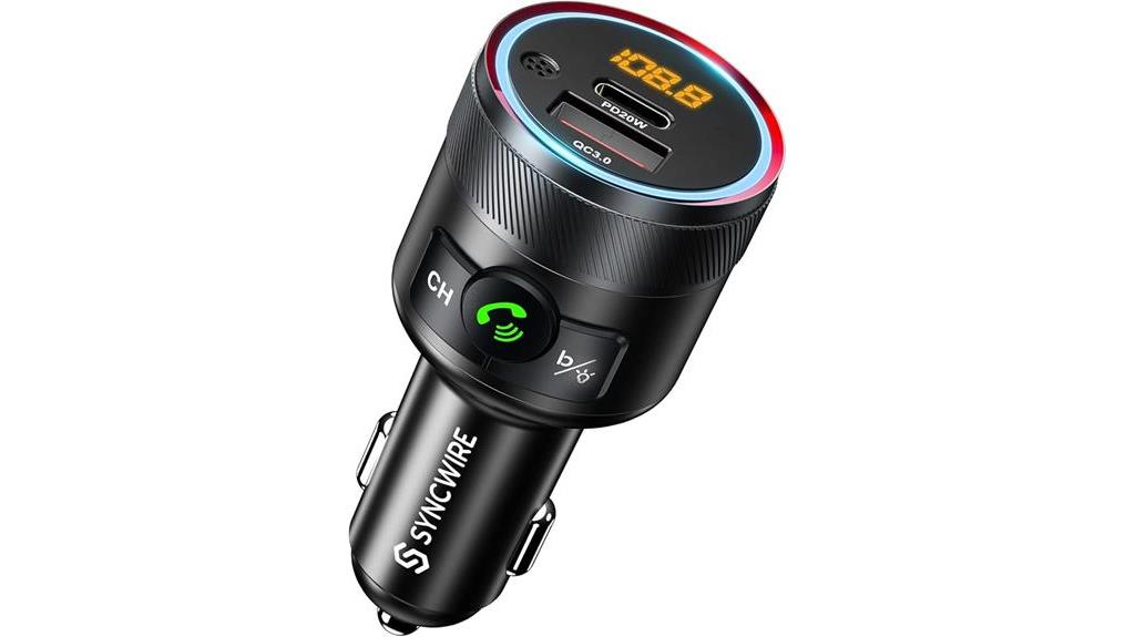 bluetooth 5 3 car transmitter