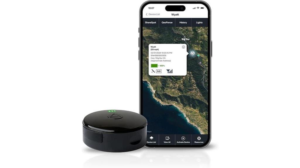 compact gps tracking device