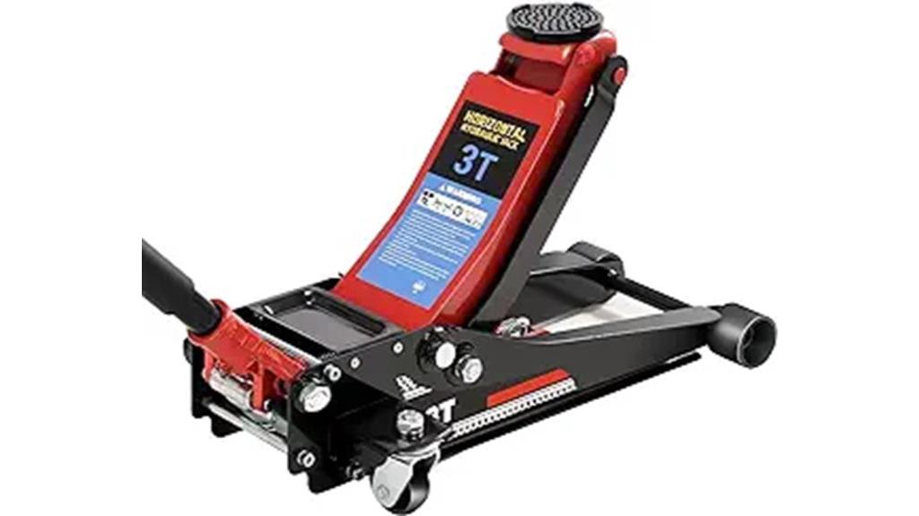 dual pistons car jack