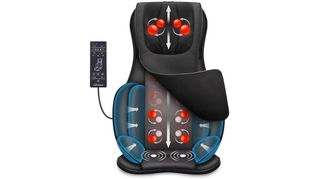 heated neck back massager