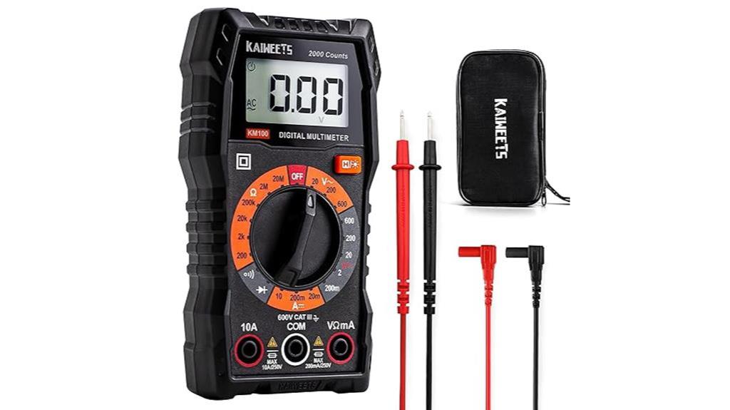 kaiweets digital multimeter kit
