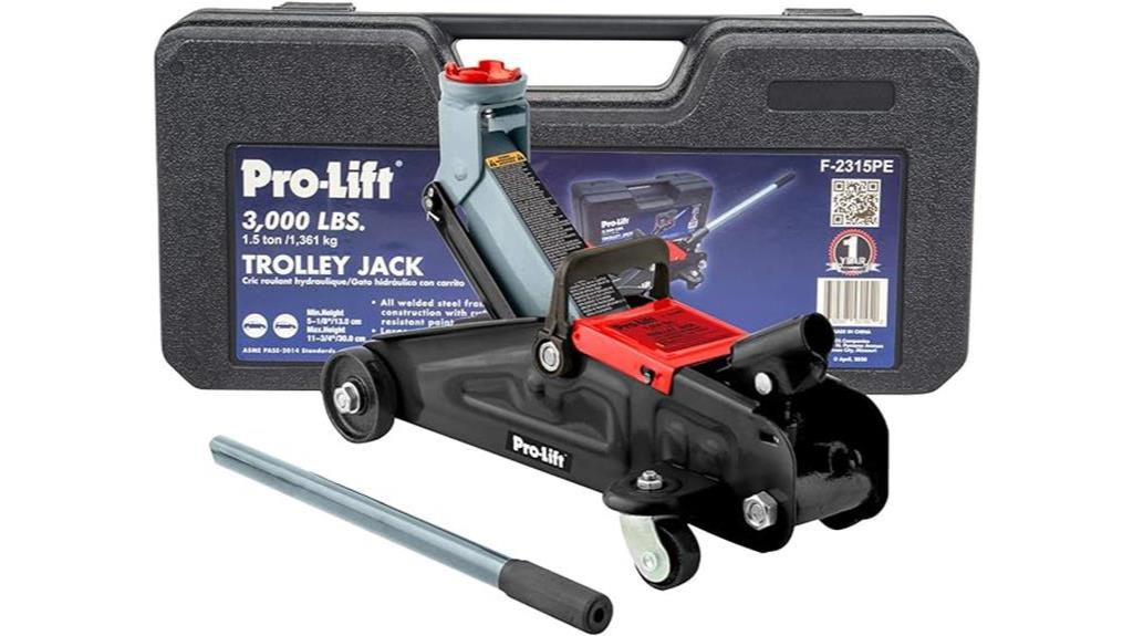 pro lift grey hydraulic jack