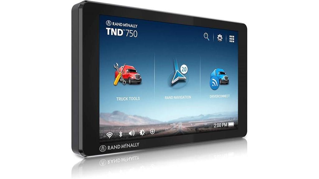 rand mcnally tnd 750