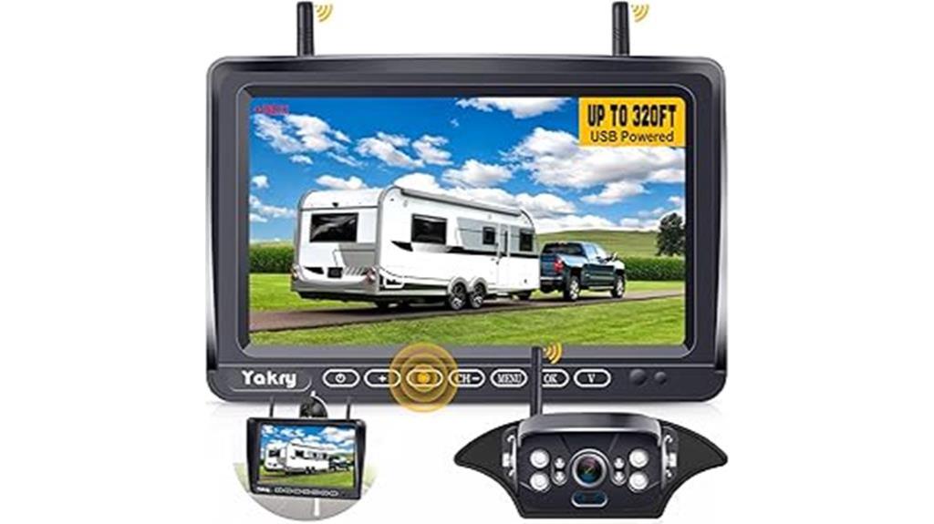yakry hd rv backup camera