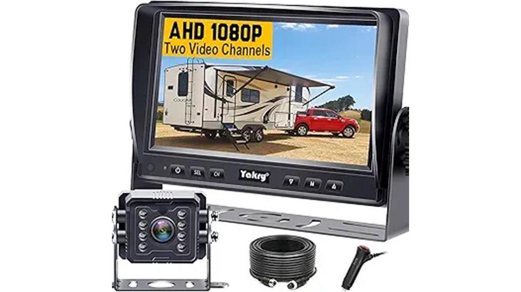 yakry hd waterproof backup camera